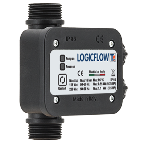 Logicflow Electronic Flow Switch for Pumps Trevi Engineering